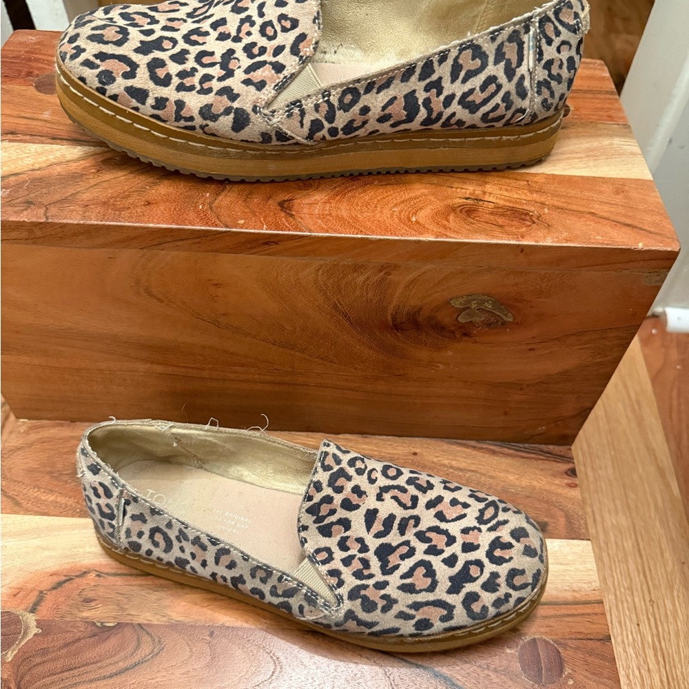 Toms Leopard Pattern Women's Platforms